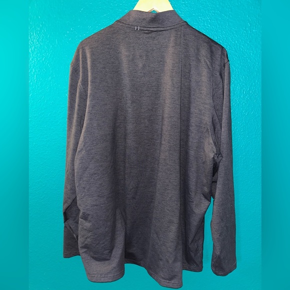 Puma Golf Quarter Zip men’s size XXL black and gray color block - Picture 4 of 4